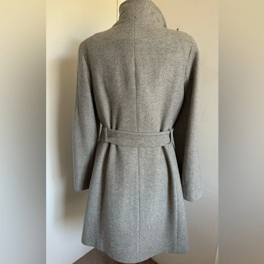 LAUREN by Ralph Lauren Gray Zipper Jacket - Picture 7 of 17